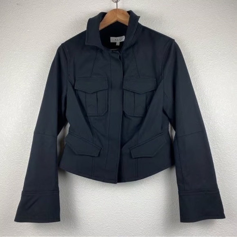 A.L.C. Black Women's Cargo  Jacket